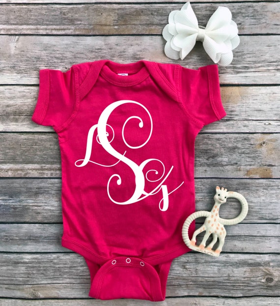etsy personalized baby clothes