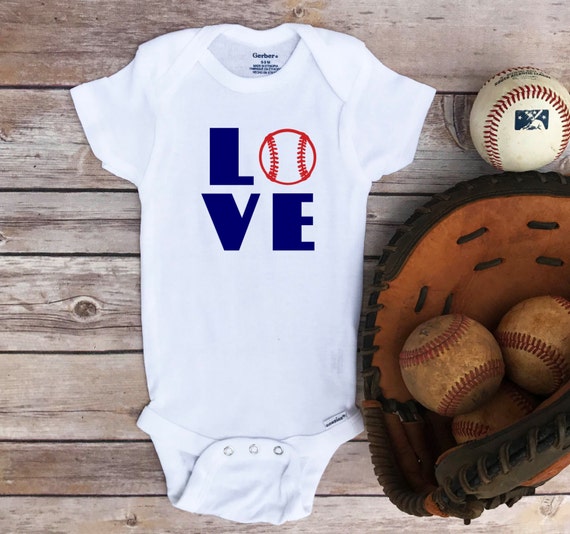 baseball baby softball onesie baseball shirts toddler Etsy
