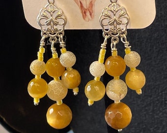 Fire Agate earrings
