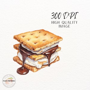 S'MORES : Single Graphic, Clip Art, Digital Graphic, Graphics ...