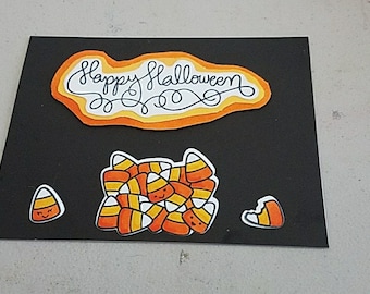 Handmade Halloween Card