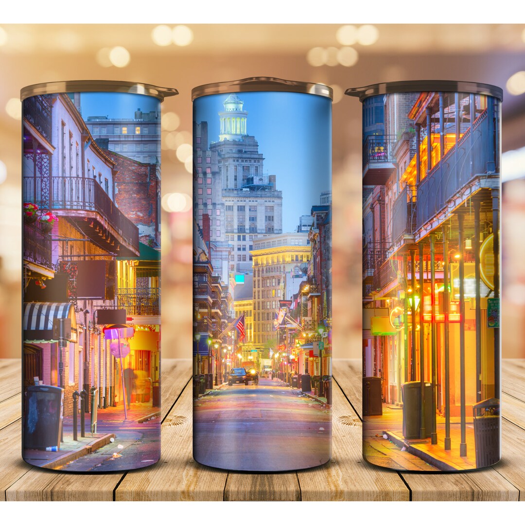 New Orleans Tumbler Wrap Nola Tumbler Wrap New Orleans Etsy