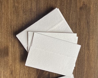 A1, 3.5 x 5 Envelopes, Deckle Edge Envelopes, Handmade Paper, Envelopes for Cards, Small Envelope