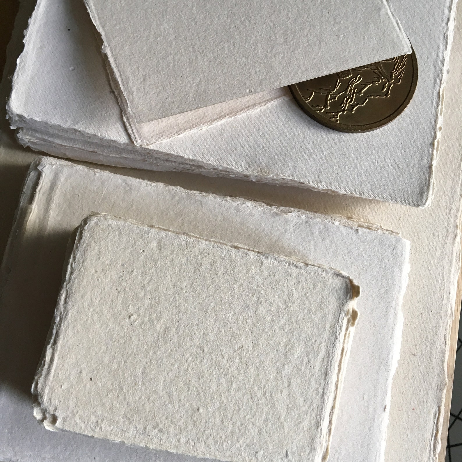 100 Pack Paper Deckle Edge Paper Deckle Edge Envelopes Etsy