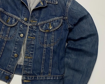 Vintage 70s: Rare Lee 101-J Denim Jacket - Union Made in USA