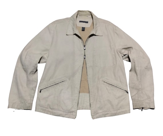 John Varvatos, Rare usd1098 John Varvatos Mix Blend Biker Jacket