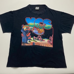 Vintage 2003 YES Band T-shirt Tales From Topographic Oceans