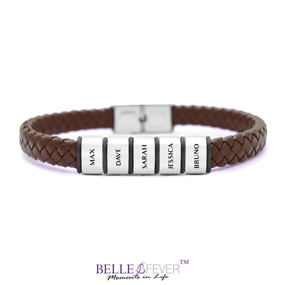 Belle fever leather bracelet discount