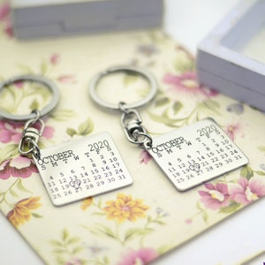 Personalised calendar store keychain australia