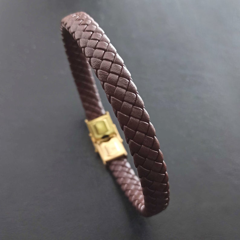 Personalized Leather Bracelet Custom Engraved Mens Gift Etsy UK