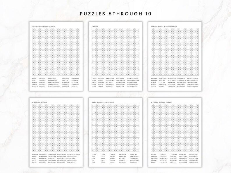 Welcom Spring Puzzle Spring Word Search Printable, Welcome Springtime! Word Puzzles, Spring ...