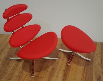 Miniature De Chaise Robie Chair Par REAC Japan - Collection Design Interior Vol.6 - MIB