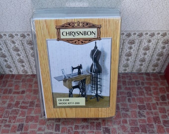 Dollhouse Miniature Chrysnbon Furniture Kit 1:12 Scale