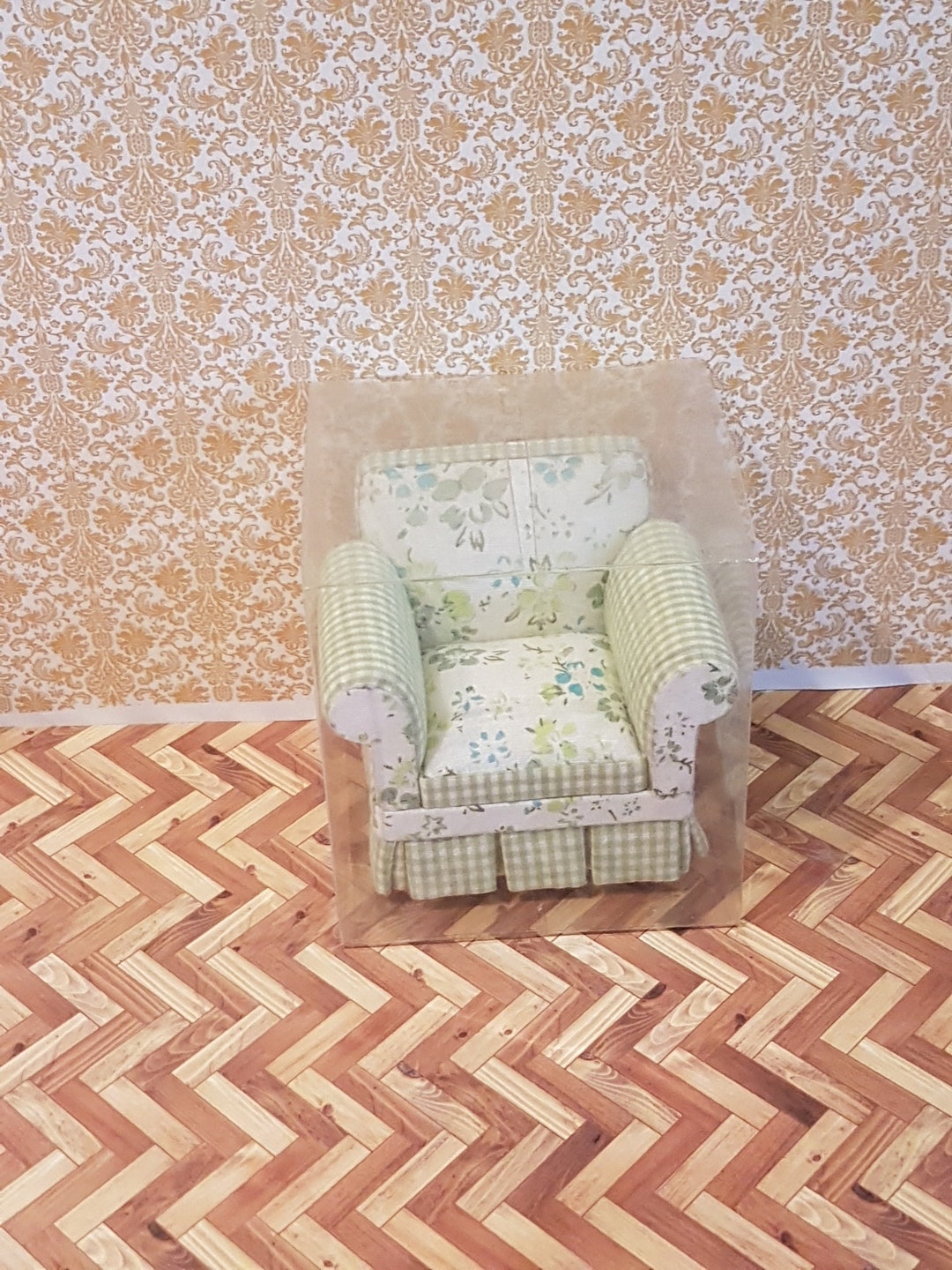 112 Scale Dollhouse Armchair Etsy