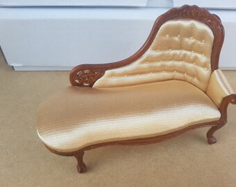 JBM 1:12 Scale Louis XV Chaise Lounge - Reduced