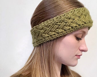 Crochet HeadBand Pattern / Cabled Crochet Headband / Easy Crochet Cable Pattern / Beginner Friendly Crochet Pattern / Crochet Pattern PDF