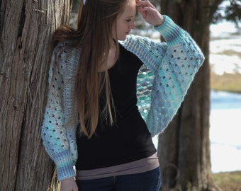 Crochet Cocoon / Crochet Shrug / Delta Cocoon / Easy Crochet Pattern / PDF Crochet Pattern / DIY Crochet