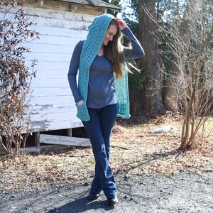 Crochet Hooded Vest Pattern: Easy Beginner PDF image 5