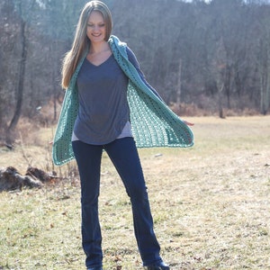 Crochet Hooded Vest Pattern: Easy Beginner PDF image 9