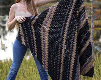SCHEMA PER COPERTA ALL'UNCINETTO - Coperta da grembo, copridivano