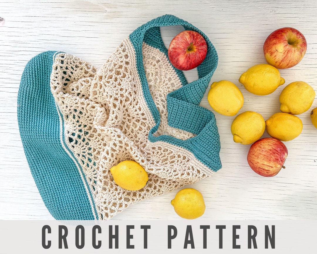 CROCHET PATTERN - Crochet Market Bag