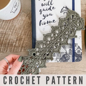 CROCHET BOOKMARK PATTERN - Easy Lacy Simple Crochet Bookmark Pattern