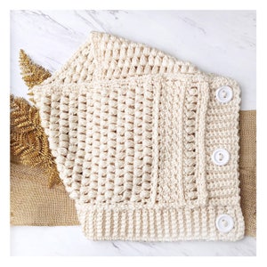 The Stacy Cowl PATTERN / Crochet Pattern / Crochet Tutorial / Cozy Cowl / Crochet Cowl / DIY Crochet image 2