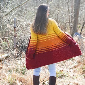 Crochet Cardigan Pattern / Crochet Sweater Pattern /Crochet Tutorial / Crochet Pockets