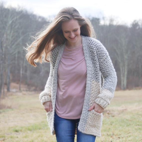 Crochet Cardigan Pattern Crochet Sweater Pattern Crochet PDF