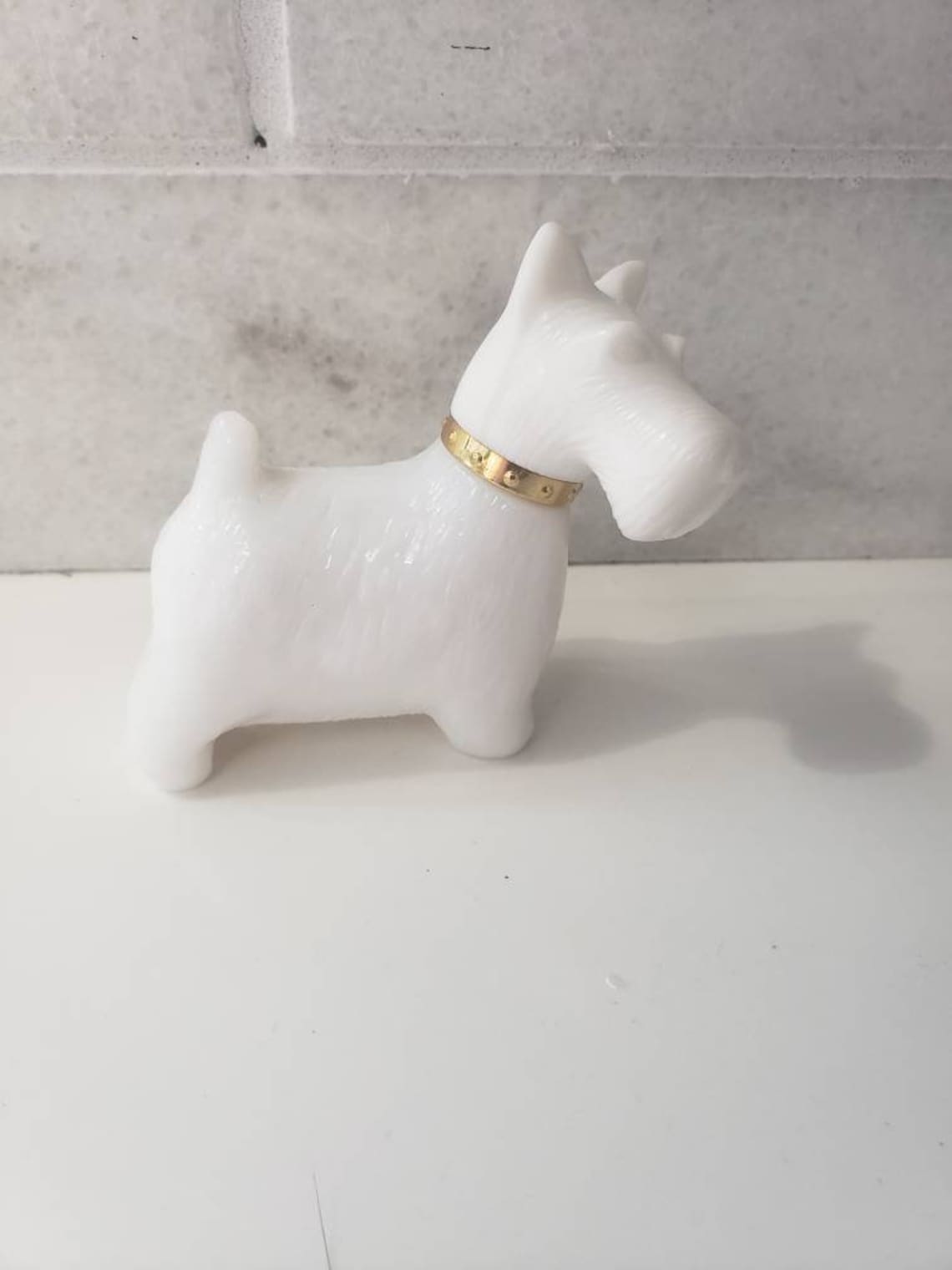 Vintage Avon Scottie Dog Perfume Bottle Cologne Bottles White Etsy