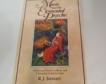 Music and the Elemental Psyche a practical guide to changing consciousness by R.J. Sreward 1987 destiny books 1980s self awareness free ship