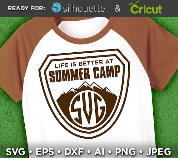 Download Summer Camp Shirt For Kids Svg Life Is Better At Summer Camp Etsy