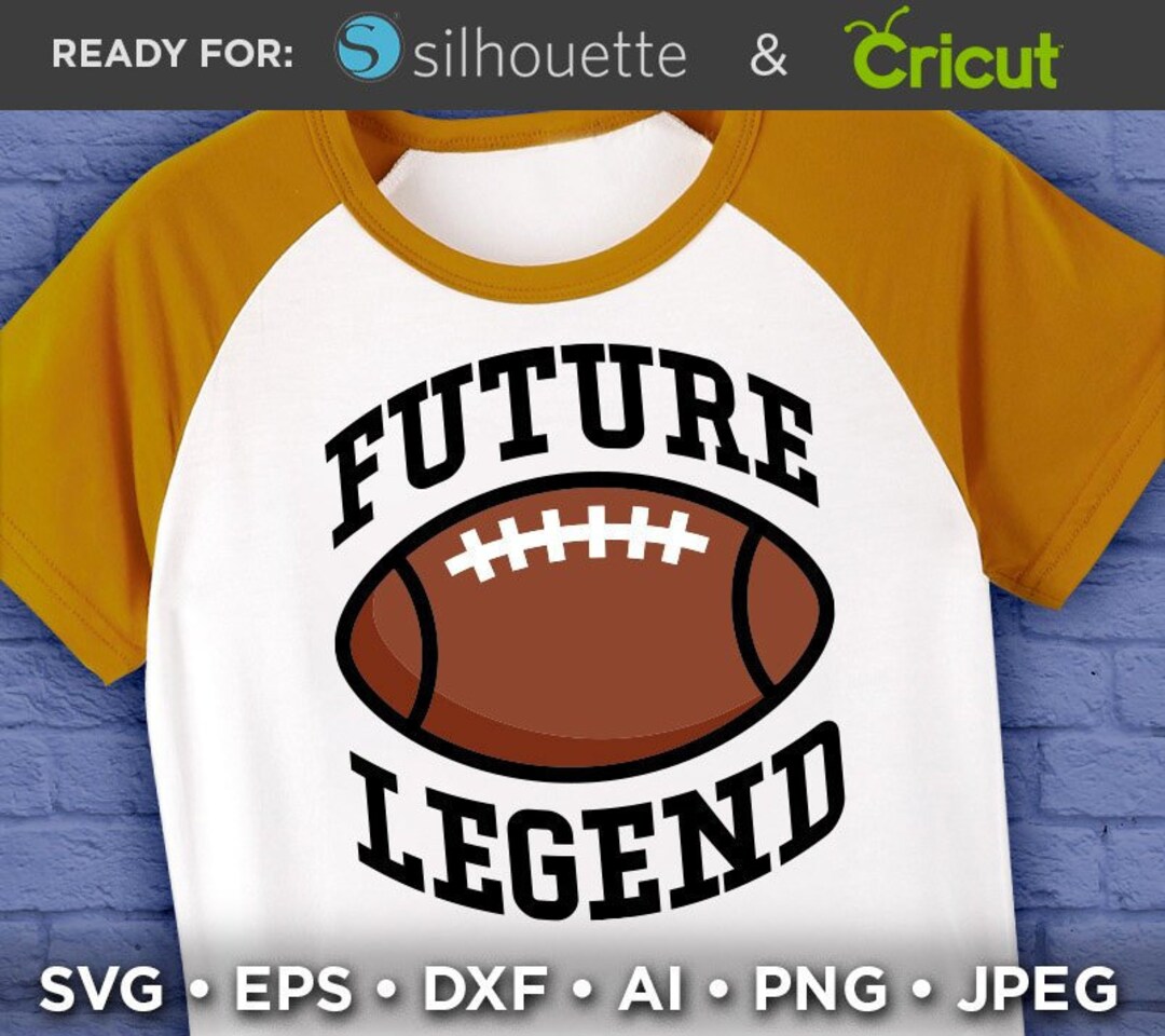 Future Football Legend SVG Future Football Player Svg Etsy