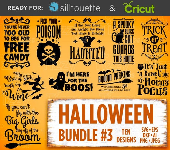 Download Halloween Svg Bundle Halloween Svg Files Halloween Signs Etsy