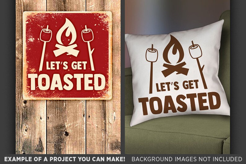 Download Let's Get Toasted SVG Camping Svg Camping Signs SVG | Etsy