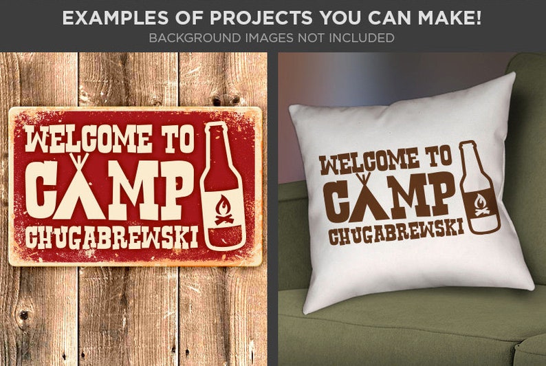 Download Welcome to Camp Chugabrewski Svg Svg Beer Camping Svg | Etsy