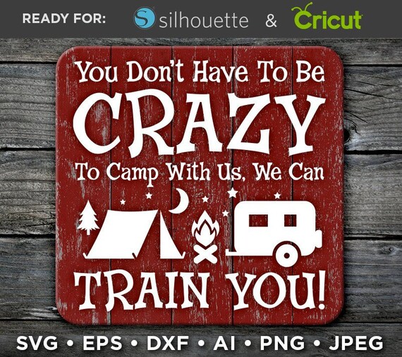 Free Free 292 Camping Signs Svg SVG PNG EPS DXF File