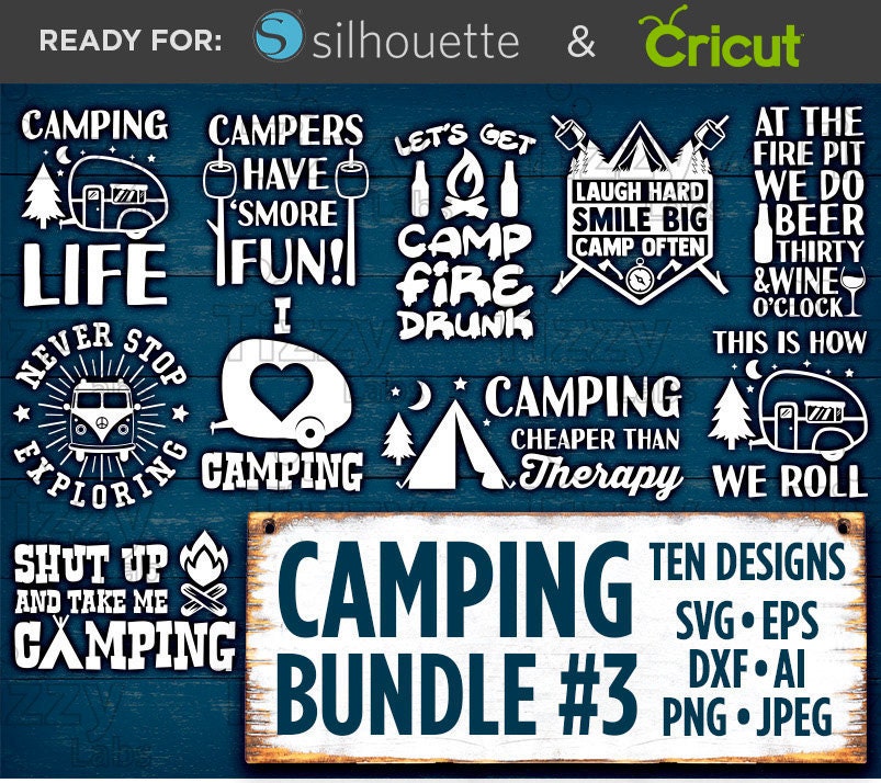 Download Camping Svg Bundle Set 3 Svg Files