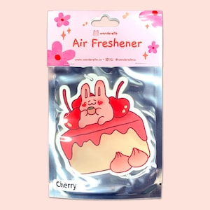 Cherry Scented Air Freshener | Car Air Freshener | Car Accessory | Hanging Car Accessory | Cute Air Freshener | Kawaii Air Freshener