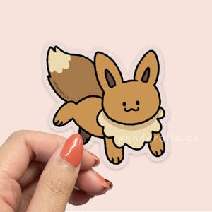 Elemental Fox sticker