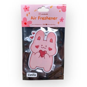 Vanilla Scented Air Freshener | Car Air Freshener | Car Accessory | Hanging Car Accessory | Cute Air Freshener | Kawaii Air Freshener
