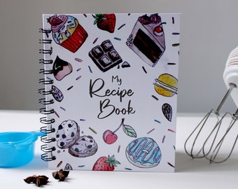 My recipe book digital PDF write your secret recipes