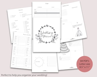 Wedding Planner English(digital PDF)