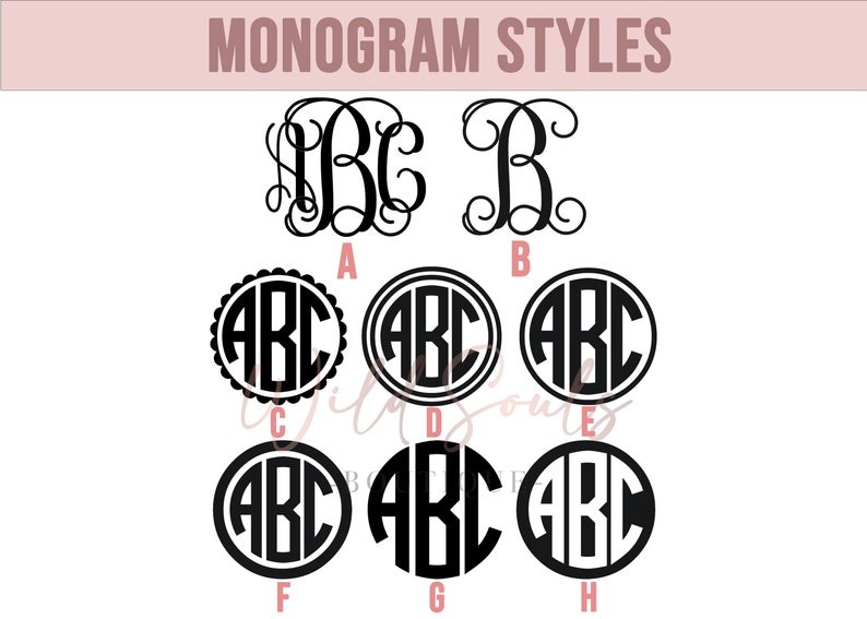 Monogram Decals Yeti Cup Decal Laptop Decal Monogrammed - Etsy