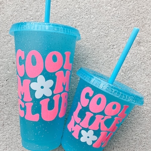 Cool Mom Club Mama Mini Venti Cold Cup | Mama Mini Cup | Cool Mom Club Gift | Mother's Day Cup | Coffee Cup | Iced Coffee Cup