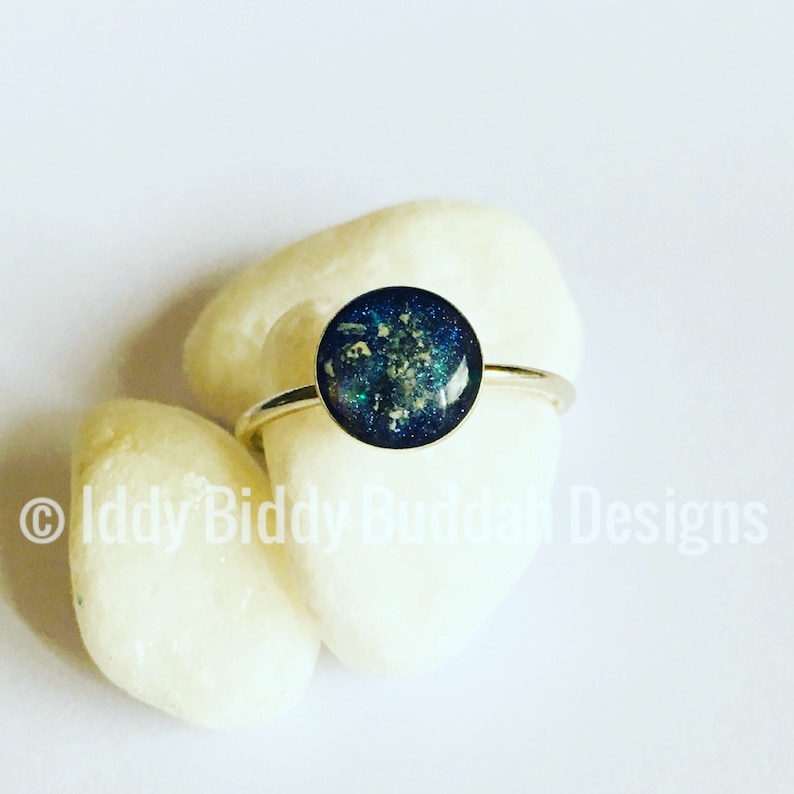 Memorial Ashes Keepsake Ring Sterling Silver Cremation Ashes Etsy