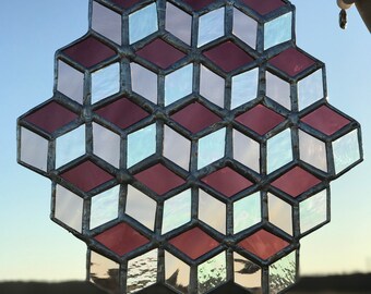 Geometric Glass Art
