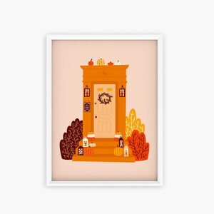 Affiche Salem (USA), Poster 8x10po / A4, Souvenir de voyage, Witchy illustration