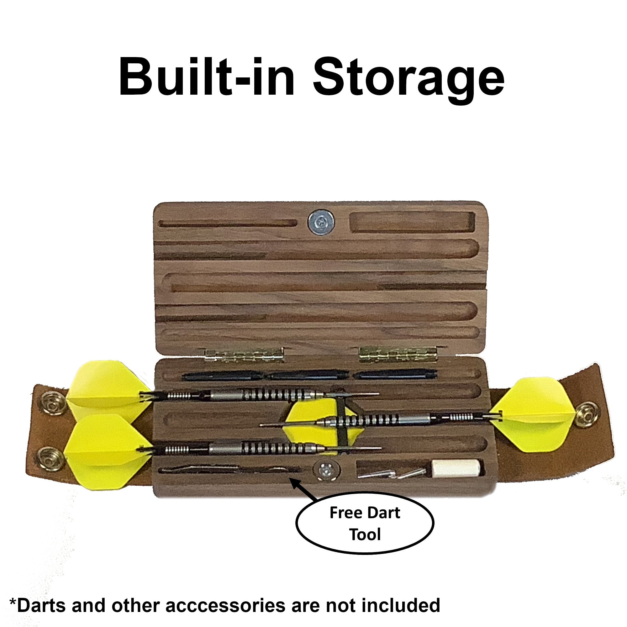 Custom Wood Dart Case by Broken Limb Etsy