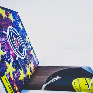 VinylPocket - HAND PAINTED Vinyl record storage, Vinyl record stand, Vinyl record holder